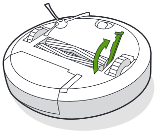 De Multi-Surface-borstels reinigen - Stap 1