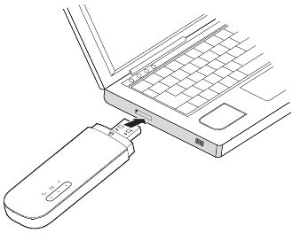 Verbindingsscenario's - Internettoegang voor &eacute;&eacute;n apparaat