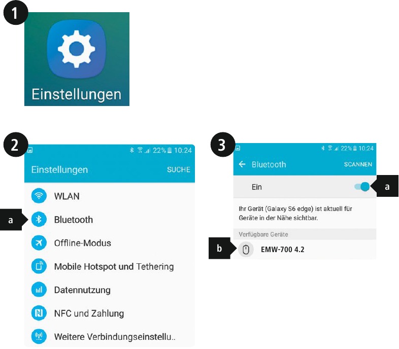 Android Koppelen