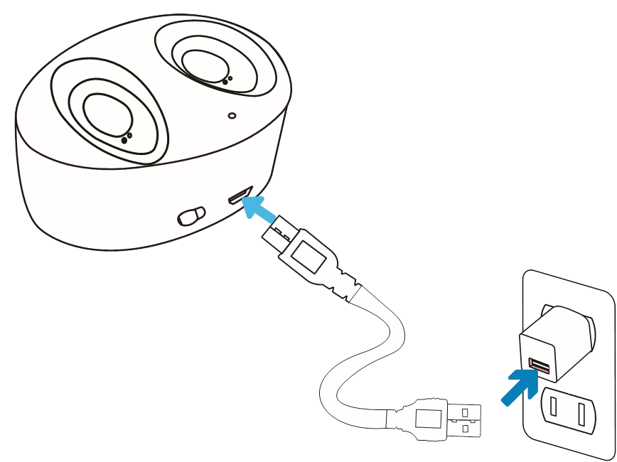 DE BATTERIJBASIS OPLADEN