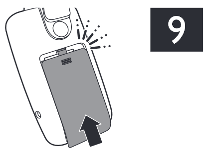 Werking op oplaadbare batterij - Stap 4
