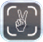 Gebaren voor foto knop