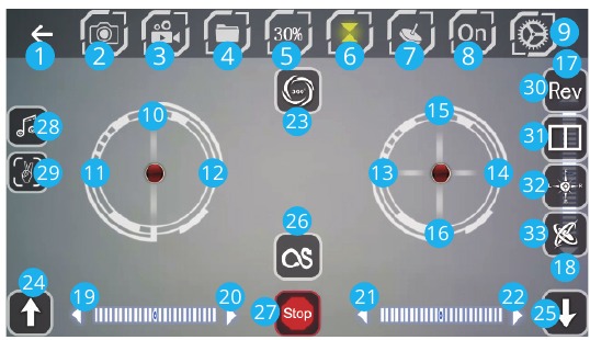 APP BEDIENINGSPANEEL