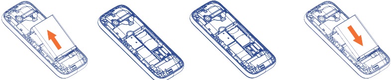 De batterij verwijderen en installeren