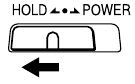 Hold functie