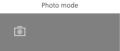 Opnamemodus - Een foto maken