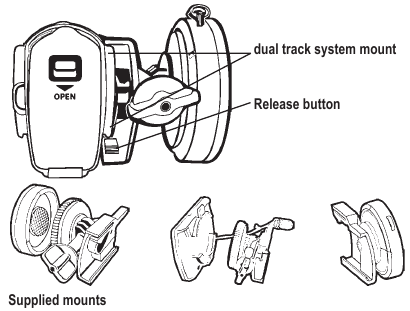 Camera monteren op Dual Track-systeem