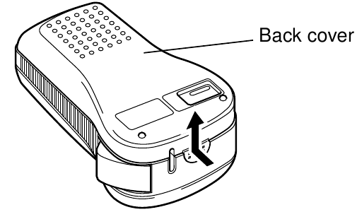 De batterijen vervangen