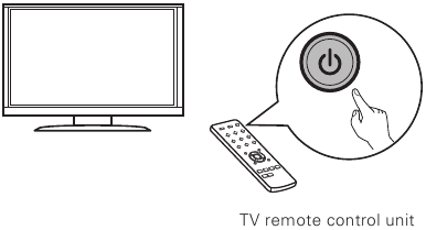 De receiver aansluiten - Stap 5 - Tv aanzetten