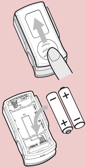 Batterijen plaatsen