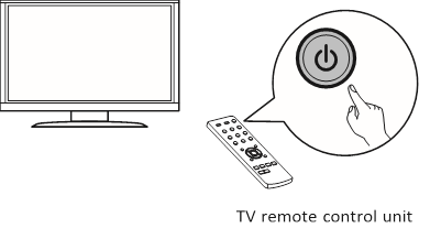 Zet de tv aan