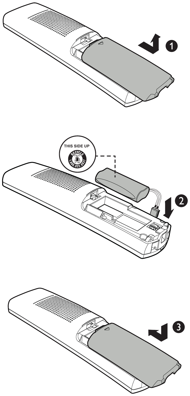 De batterij plaatsen