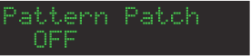 Pattern Write (Pattern Patch)