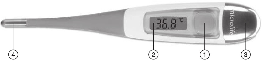Beschrijving van deze Thermometer
