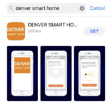 Download en installeer de DENVER SMART HOME-app - App Store