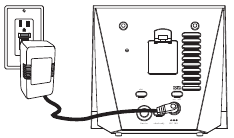 AC-adapter aansluiten