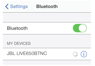 Bluetooth koppelen - Stap 2