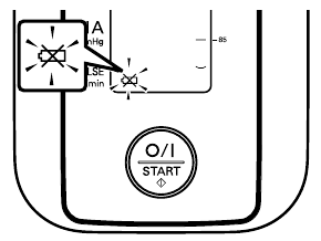 Het batterij bijna leeg-symbool