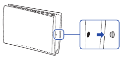 achterkant console