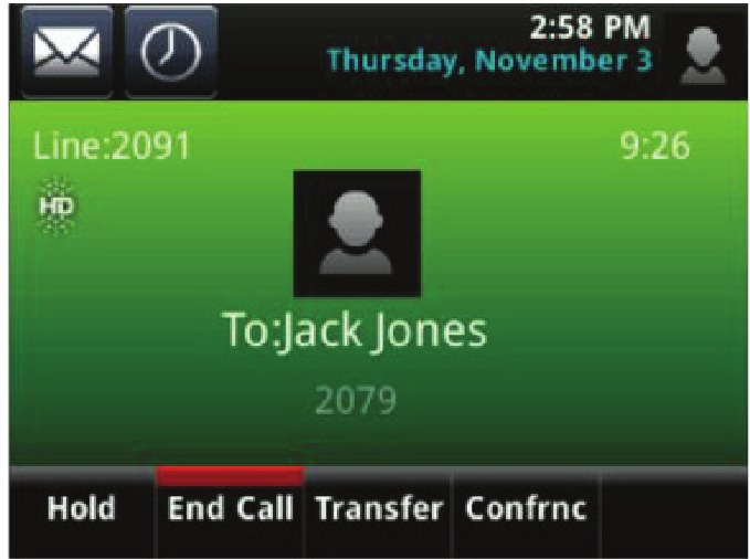Active Call View