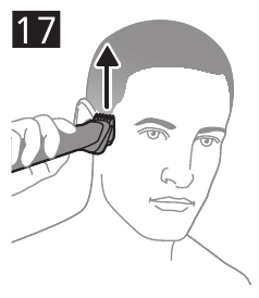 Haar trimmen