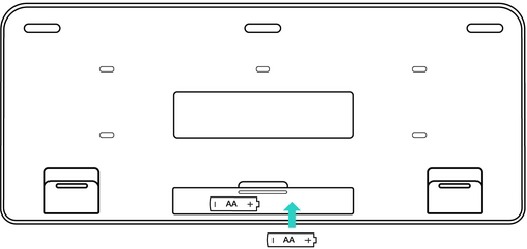 Toetsenbord batterij vervangen