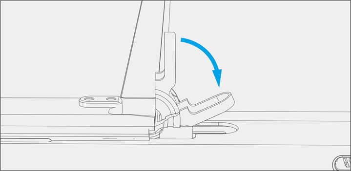 Procedure &ndash; Verwijdering (Kickstand) - Stap 4