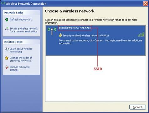 Verbinding maken met uw apparaat via Wi-Fi - Stap 2