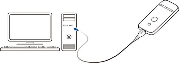 Verbinding maken met uw apparaat via USB-kabel