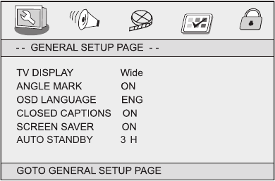 Algemene Setup Pagina