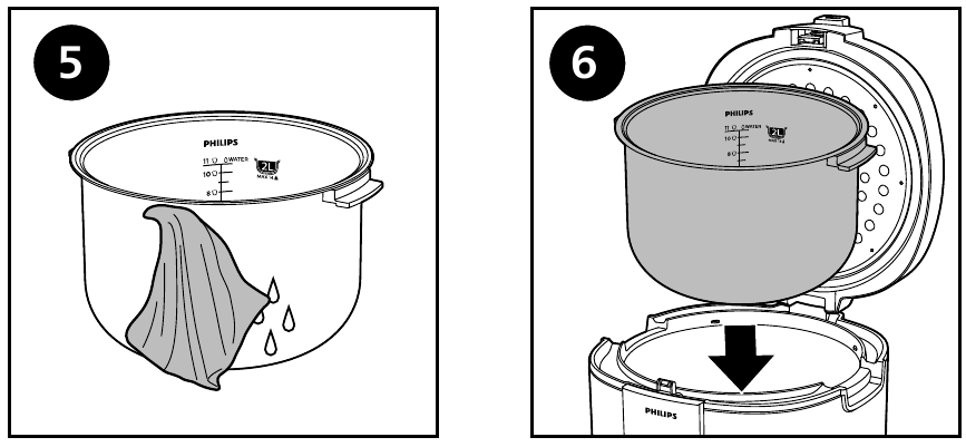 Voorbereidingen voor gebruik - Stap 5