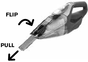 HET QUICK FLIP KIERENMONDSTUK OPBERGEN