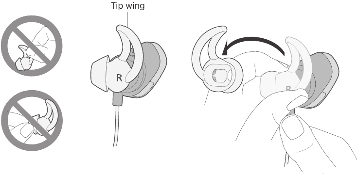 De StayHear+ Sport-tips vervangen - Stap 1