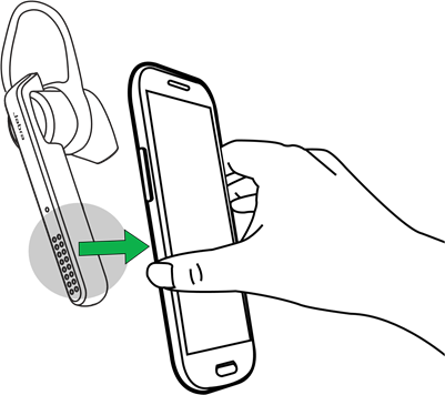VERBINDEN MET MOBIEL APPARAAT (NFC)