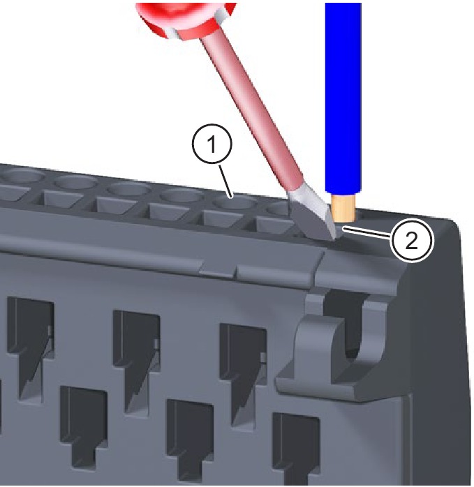 Bekabel de backplane
