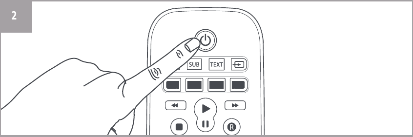 STEL UW TELEVISIE IN - Stap 2