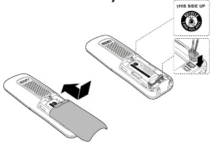 Installeer de batterij