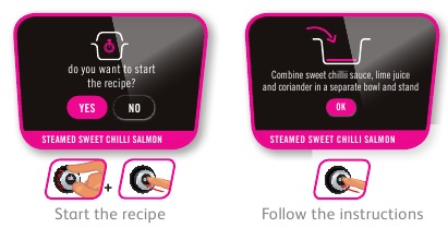 RECEPTENMENU - GESTOOMDE ZALM MET ZOETE CHILISAUS - Deel 2