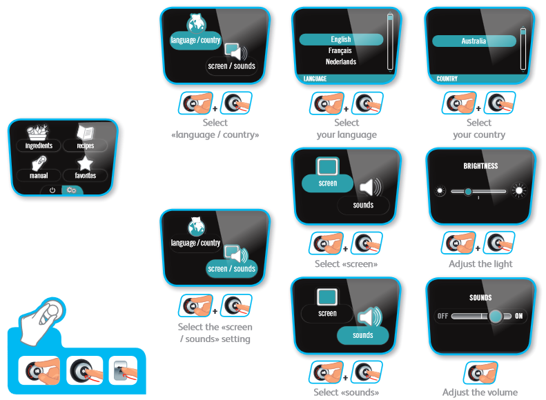 INSTELLINGENMENU