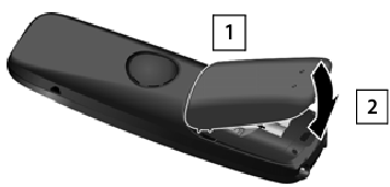 De batterijen plaatsen
