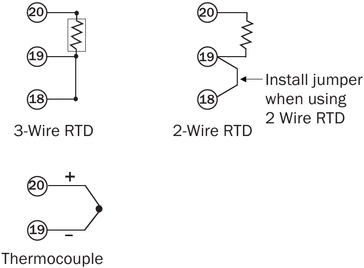 AANSLUITING - Sensor Input