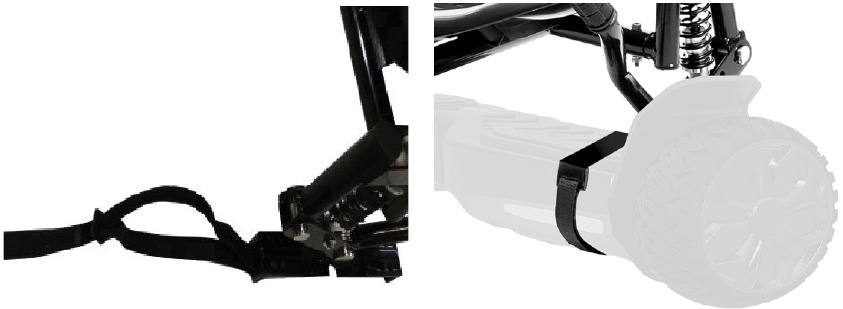 De JetKart&reg; 2.0 bevestigen - Stap 2