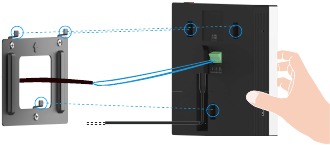 Installeer de monitor - Stap 4