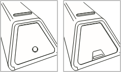 Batterijklep terugplaatsen