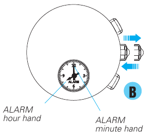 ALARM TIJD INSTELLEN