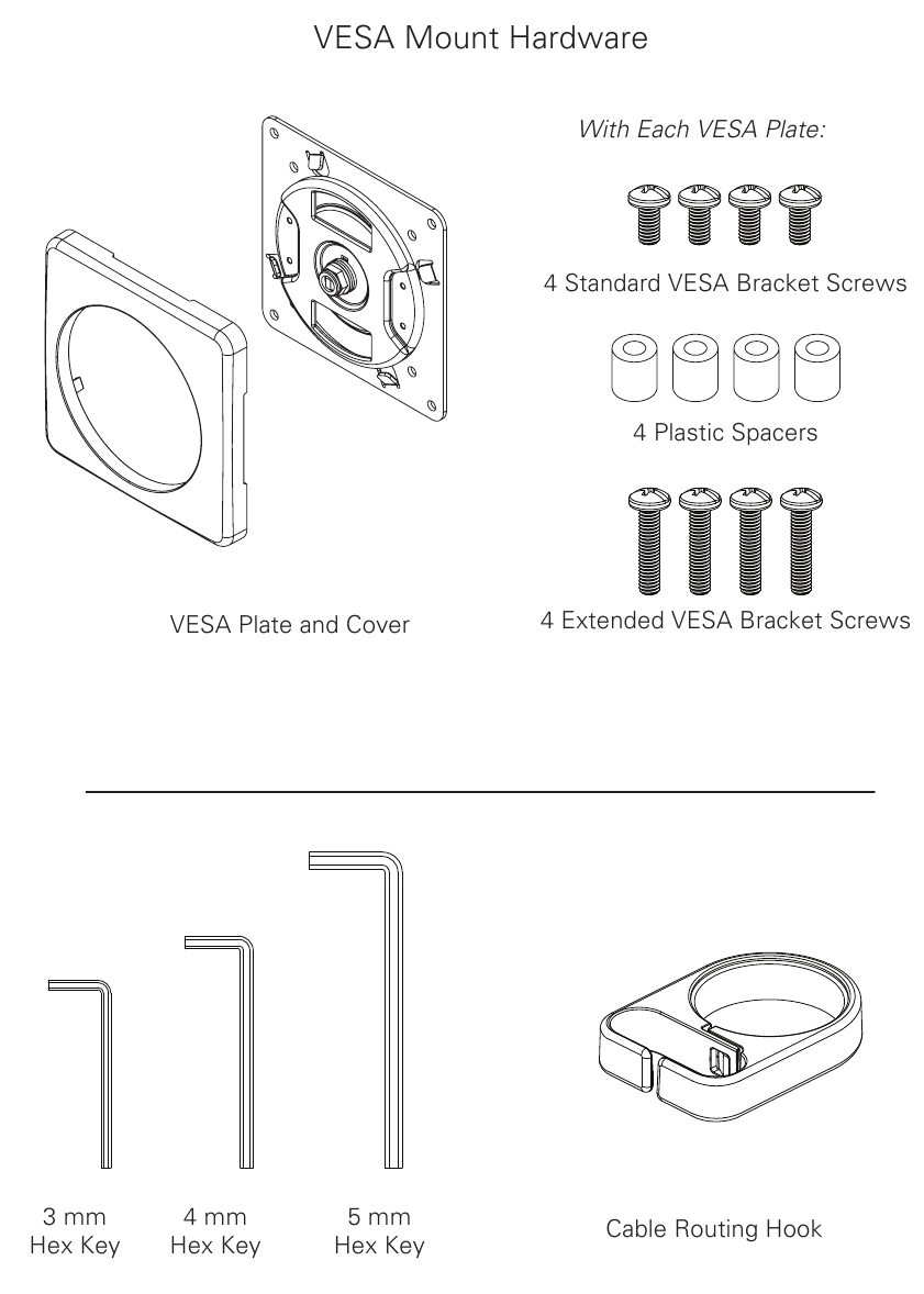 M/FLEX INSTALLATIEHARDWARE