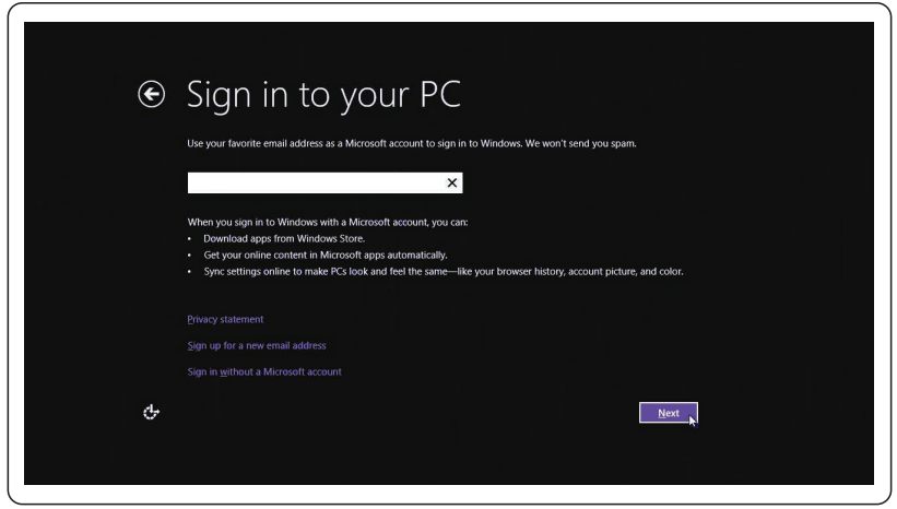 Aanmelden bij uw Microsoft-account of een lokaal account maken