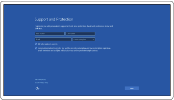 Ondersteuning en bescherming inschakelen Windows 10