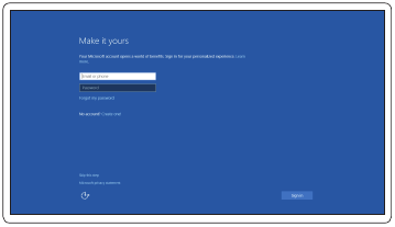 Aanmelden bij uw Microsoft-account