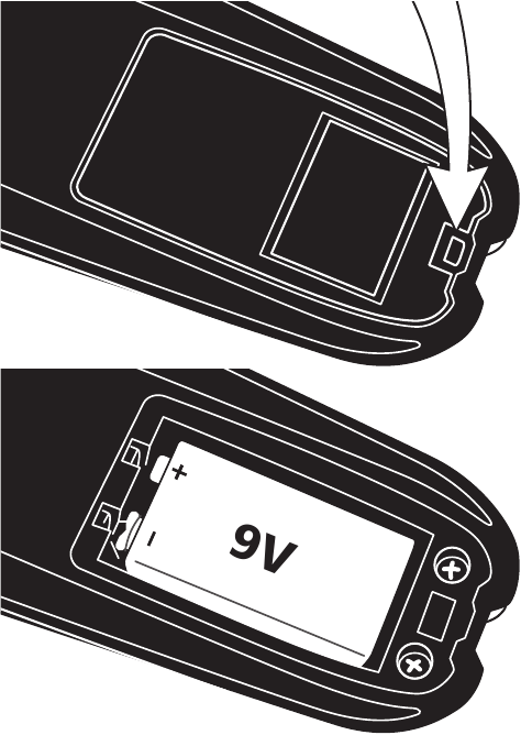 DE BATTERIJ PLAATSEN